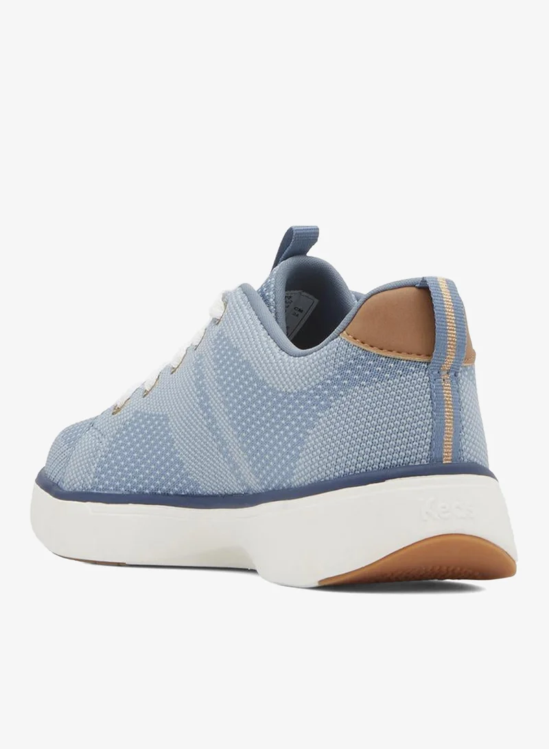 Keds Faded Denim/Cognac Keds Women's BlissWalk Lace Up Casual Sneaker Blue for Women | Best Price UAE